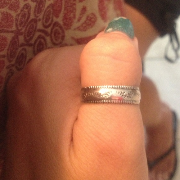 Jewelry - Stamped ring JAC Sterling