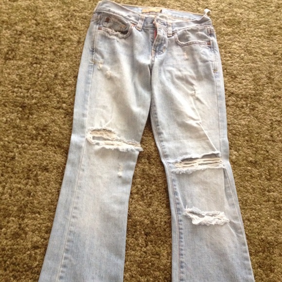 Abercrombie & Fitch distressed jeans sz 00S