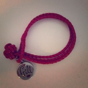 Vera Bradley frill bracelet red