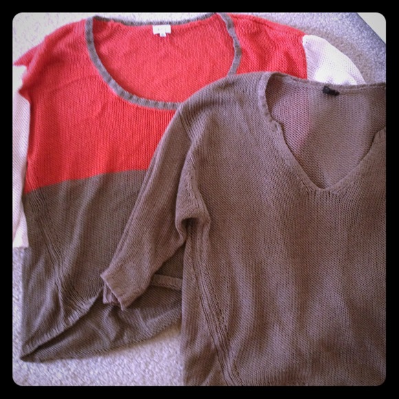 Two sweaters!