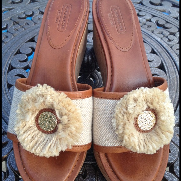Authentic Coach Wedges - Picture 2 of 4
