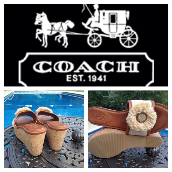 Authentic Coach Wedges - Picture 4 of 4