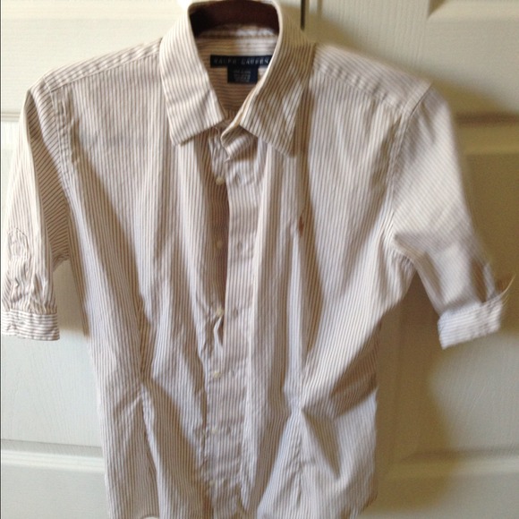 Ralph Lauren button up top - Picture 2 of 2