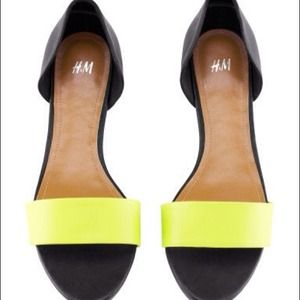 Neon sandals