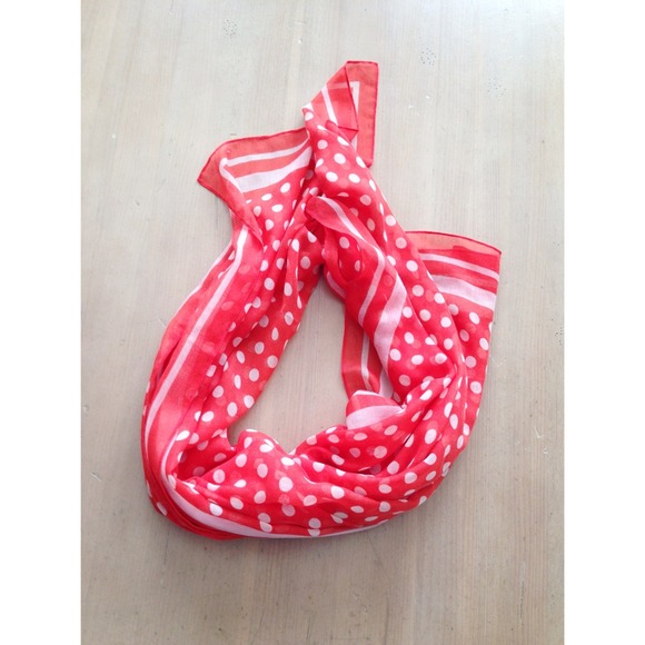 RESERVED J Crew Scarf -red