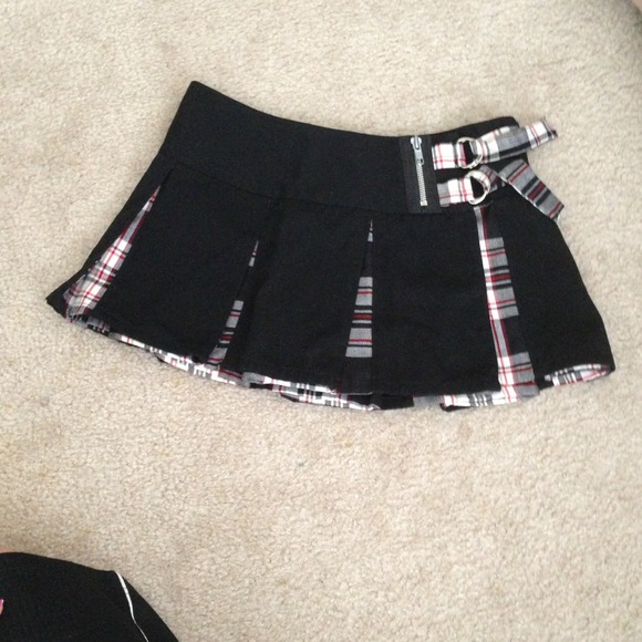 Black school girl like skirt