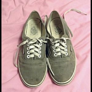 Preloved Grey Vans