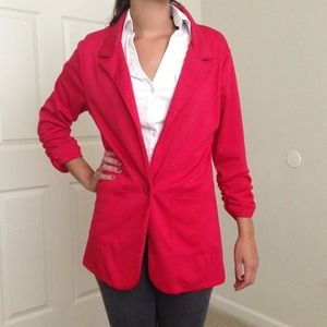 🚨SOLD🚨Red Wet Seal Blazer