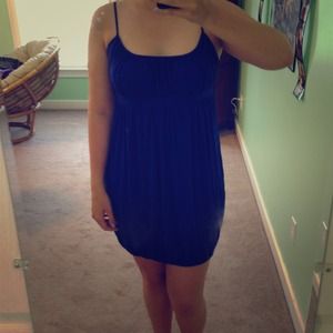Royal Blue Bubble Dress