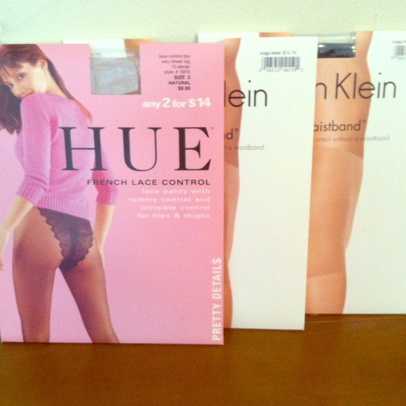 Female control top stockings