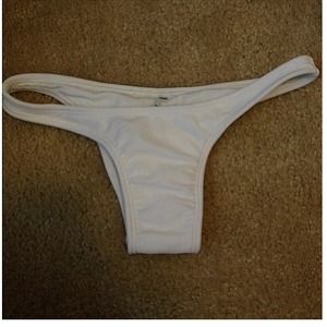 White Brazilian bikini