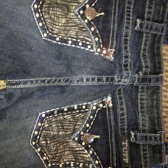 Cowgirl Tuff And Miss Me Jeans size 30