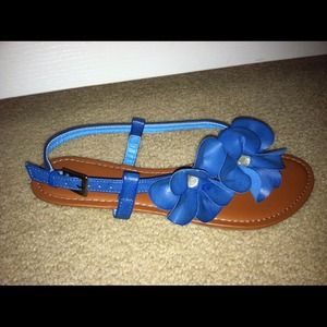 Charming Charlie's flower sandals