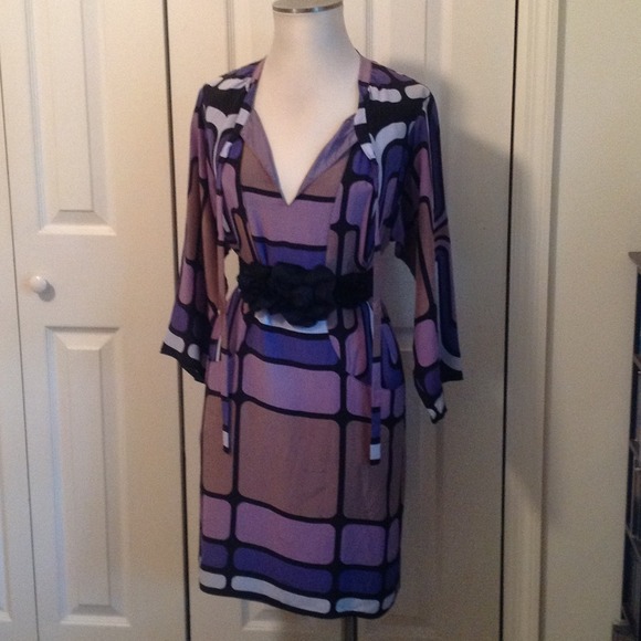 Anna Sui 100% Silk Dress