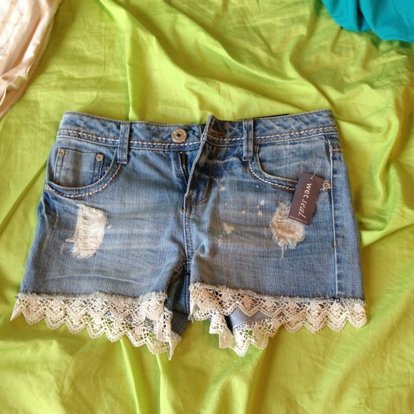 Wet seal shorts