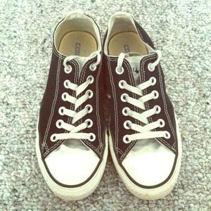 Black & White Converse All-Star Sneakers