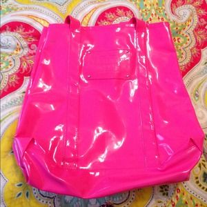 Hot Pink Victoria Secret Beach bag
