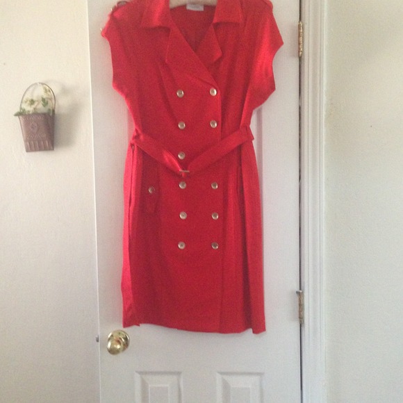 Calvin Klein Red Dress