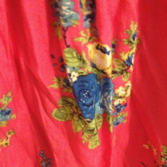 Pink floral A&F lister dress size small - Picture 2 of 2