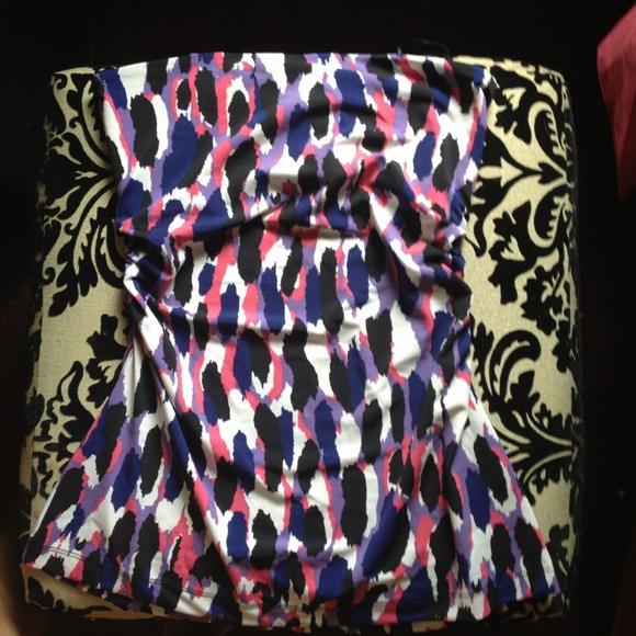Guess Graphic Print Tubetop sz xS
