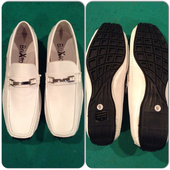 White Loafers - Men size 9