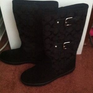 Coach winter boots