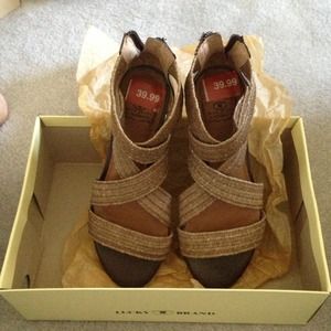 Lucky Brand Sandals (In Box)