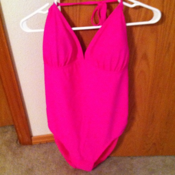 NWT hot pink swimsuit.