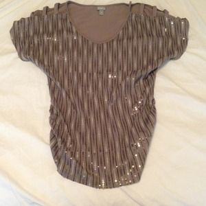 Dressy sequin shirt