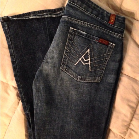 7 for all mankind Bootcut women's size 29 - Picture 3 of 4