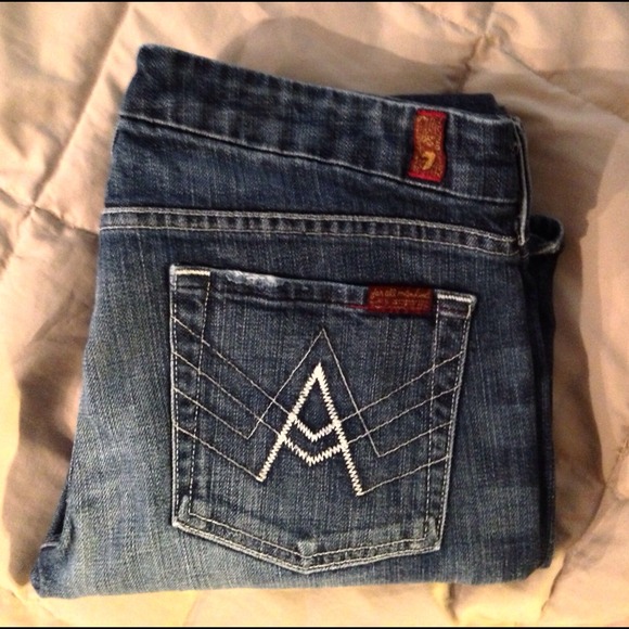 7 for all mankind Bootcut women's size 29 - Picture 4 of 4