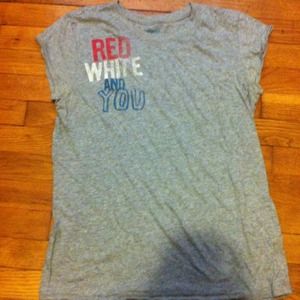 Red white and YOU Tee