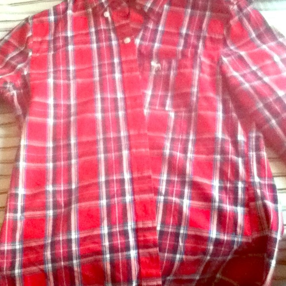 SOLD Red flannel worn once