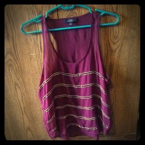 Sequin tank