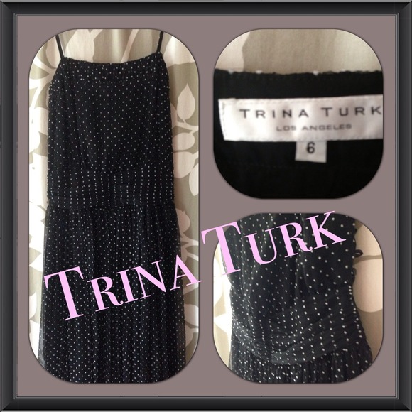 ⛔Bundled⛔🌷Trina Turk🌷 black and white polka dot