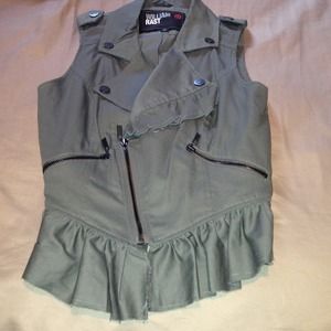 William Rast  military vest