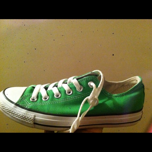 Green Chuck Taylors