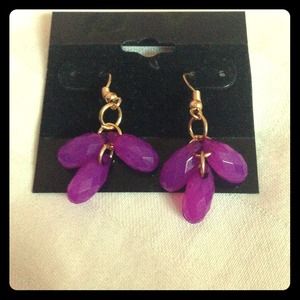 Beautiful purple earrings!