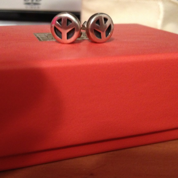James Avery peace earrings