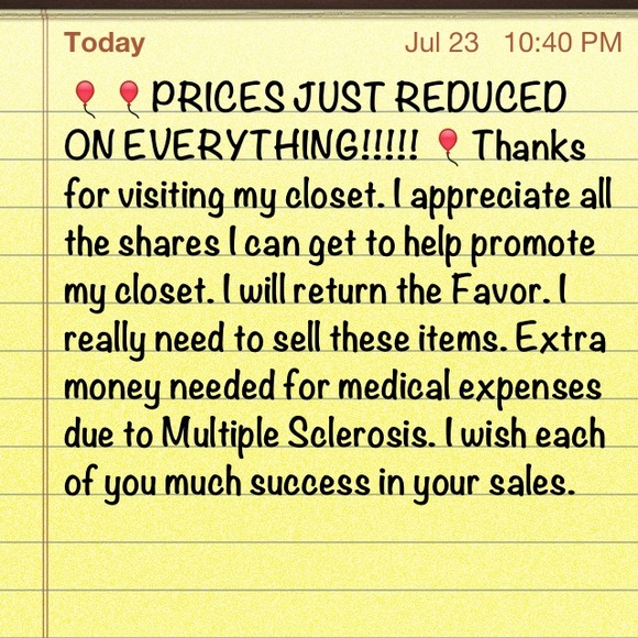 Prices just reduced