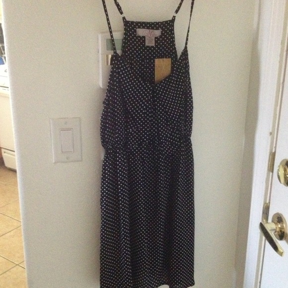 Black and white summer dress