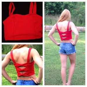 Red Crop Top !