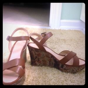 Wedge Sandals brown