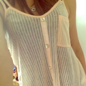 Light pink tank