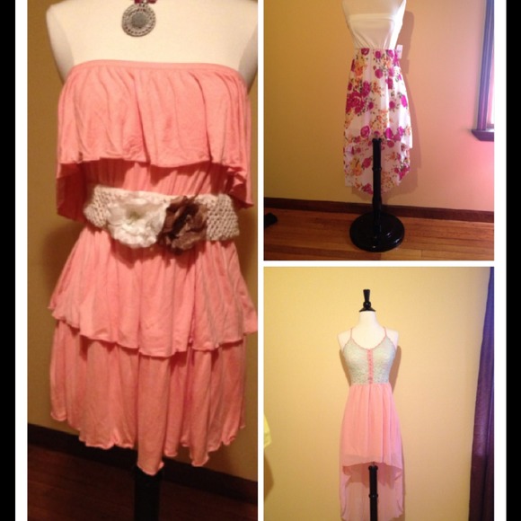 Bundle @mrs3embry  Floral hi lo dress