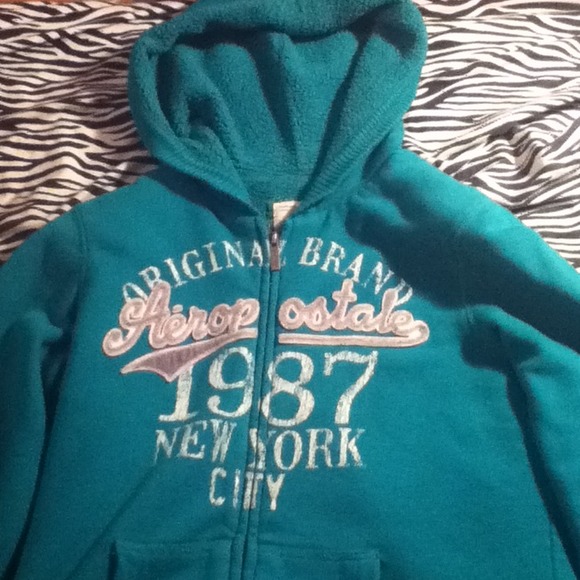 Heavy duty green sweatshirt