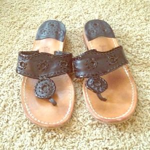 Black patent Jack Rogers size 8.5