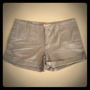 Army green shorts