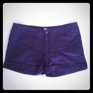 Black shorts