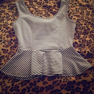 Black and white with bow in the back🎀